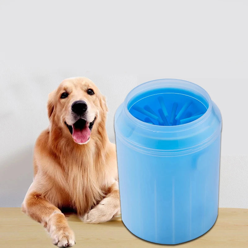 Dog Paw Cleaner Cup Soft Silicone Portable Outdoor Pet paw Washer