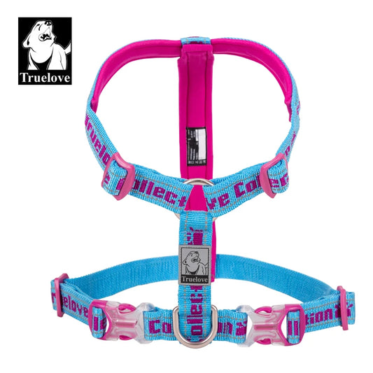 Truelove Dog Harness Reflective No Pull Neoprene Padded Comfort Mesh Adjustable