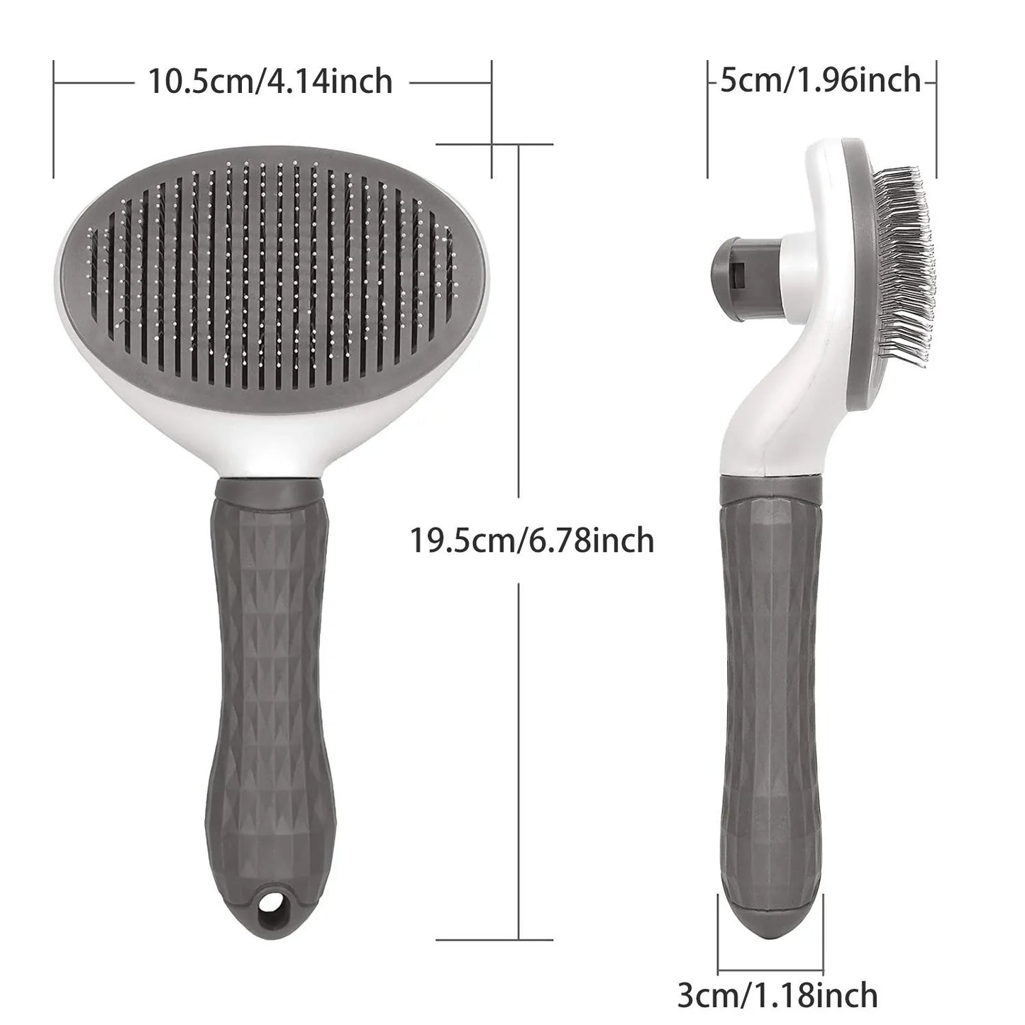 Dog Cat  Brush Comb Self Cleaning Pet Hair Remover