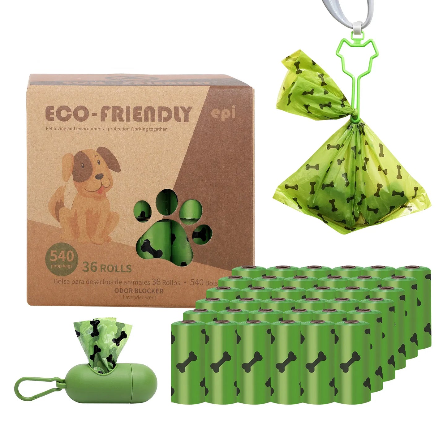 Biodegradable Pet Dog Poop Bags