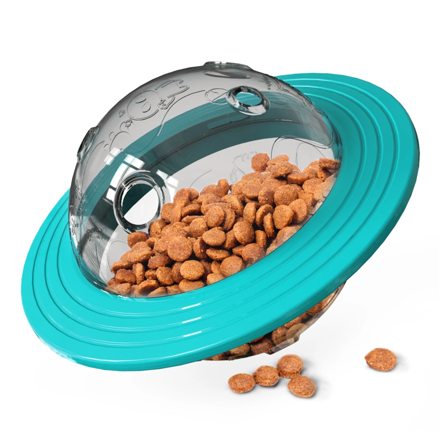 Planet Treat Toy For Small Large Dogs Cat Food Dispensing Interactive Training Toy