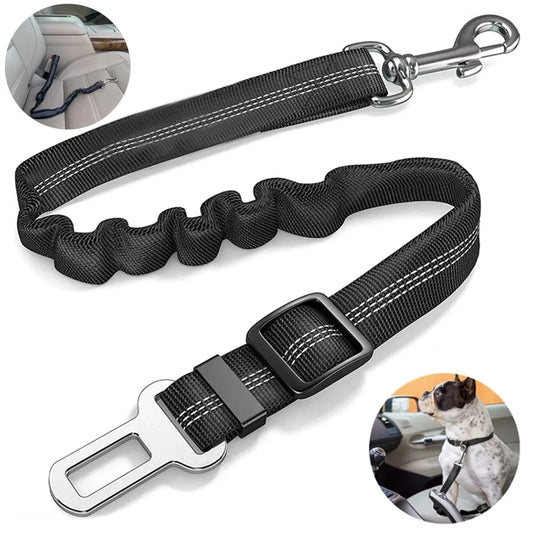 Durable Elastic Nylon Dog Seat Belt