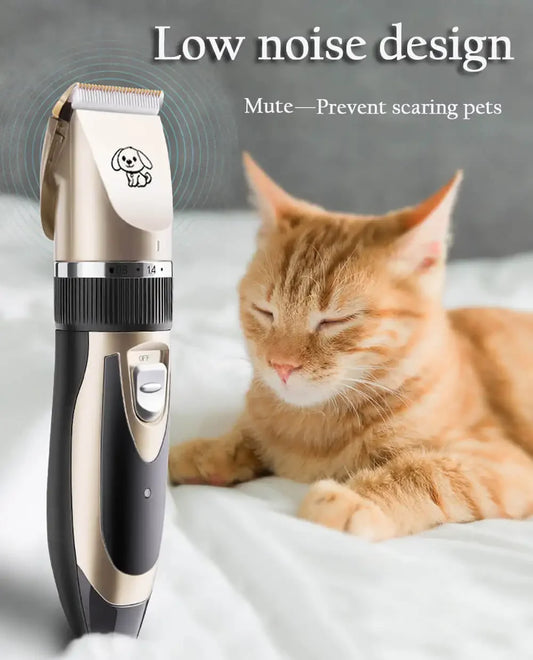 Pet Clippers Low-noise Grooming Tool Dog Cat Animal Hair Trimmer