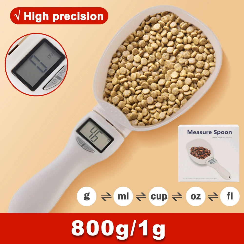 Pet Food Scale Spoon With Led Display